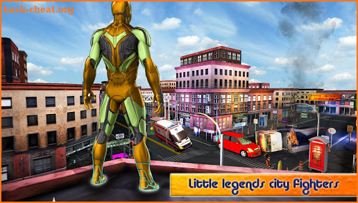 Iron Spider Ninja Rope Hero Kid - Superhero Games screenshot