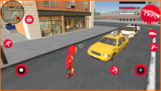 Iron Stickman Rope Hero Fighting Gangstar Crime screenshot