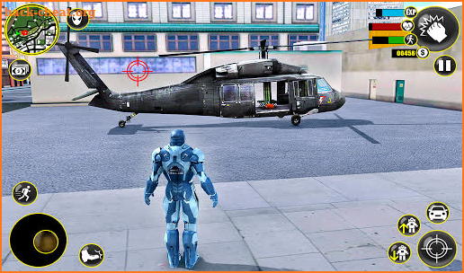 Iron Super Rope Hero - Gangstar Crime Fighting 3D screenshot