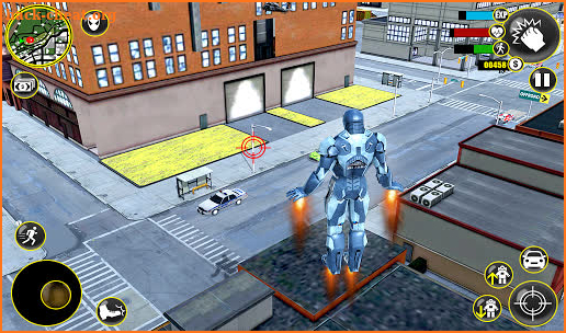 Iron Super Rope Hero - Gangstar Crime Fighting 3D screenshot