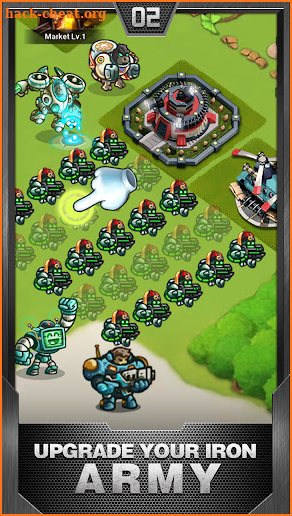 Iron Wars – Merge Game screenshot