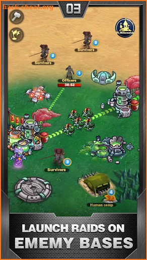 Iron Wars – Merge Game screenshot