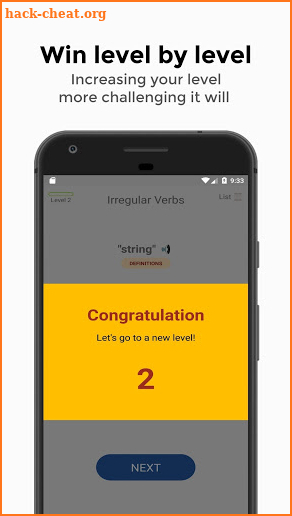 Irregular Verbs in English - Learning it screenshot