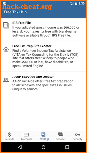 IRS2Go screenshot