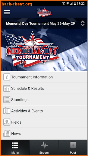 Irvine Memorial Day Tournament screenshot