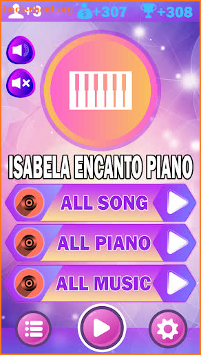 Isabela Encanto Piano Tiles screenshot
