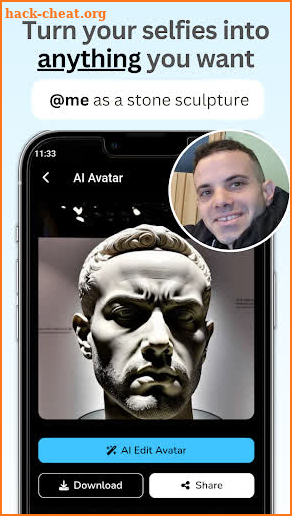 iSee: Custom AI Avatars & Art screenshot