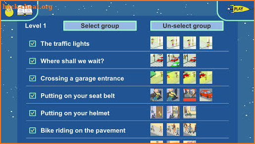iSEQUENCES ROAD SAFETY screenshot