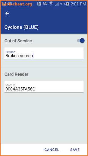 iService screenshot