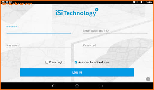 iSi Driver App screenshot