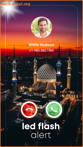 Islamic Call Screen, Wallpaper screenshot