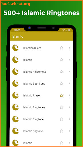 Islamic Ringtones - Nasheed Mp3 ringtone screenshot