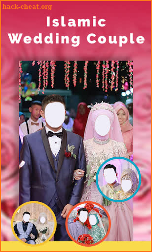 Islamic Wedding Couple Photo Editor screenshot