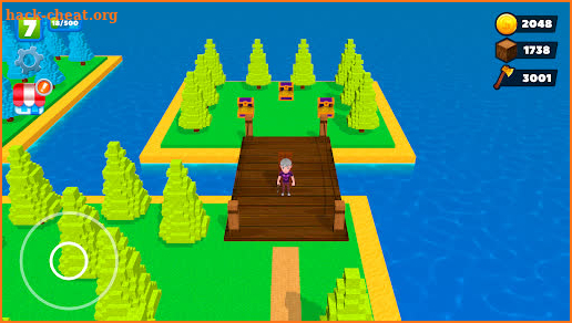 Island Craft Block World Build screenshot