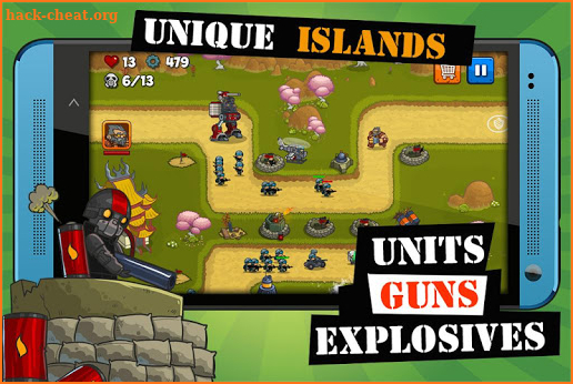 Island Defense: Offline Tower Defense screenshot