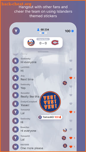 Islanders Game Time screenshot