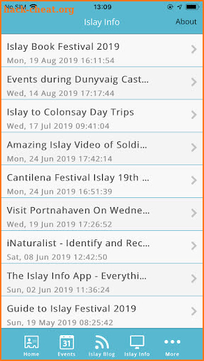 Islay Info screenshot