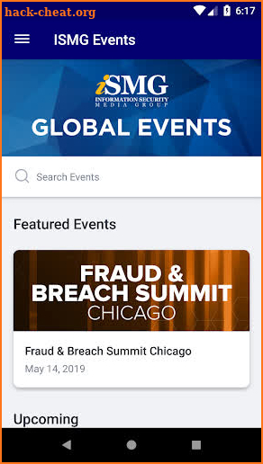 ISMG Events screenshot
