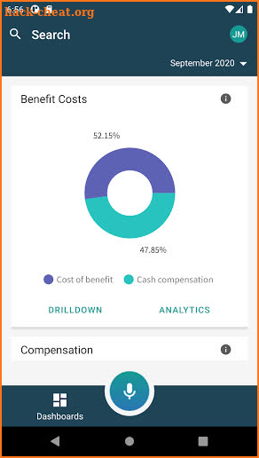 isolved Analytics screenshot