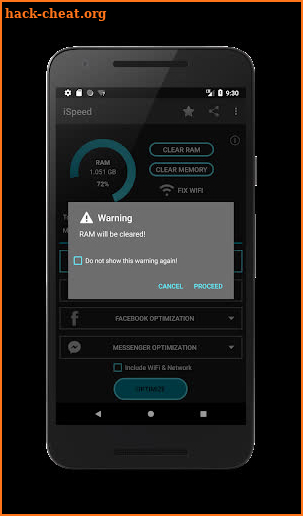iSpeed - Phone Memory Cleaner & Booster (Premium) screenshot