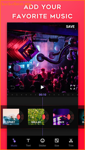 iSquad Video Editor Pro - Music, Crop, Movie Maker screenshot