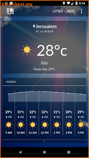 Israel Weather screenshot