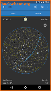 ISS Detector Satellite Tracker screenshot