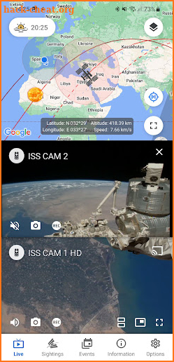 ISS on Live PRO screenshot