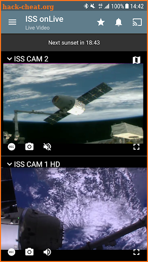 ISS onLive: HD View Earth Live screenshot
