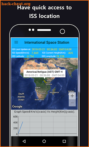 ISS Tracker, Detector, Live Earth – Street View screenshot
