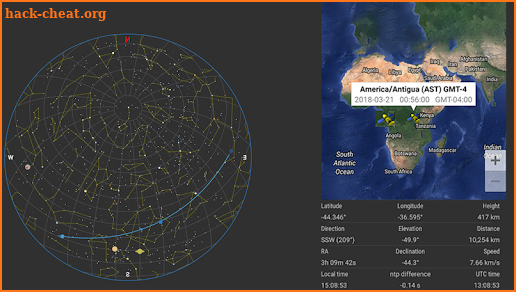 ISS Tracker HD Live : View Earth Live & Weather screenshot