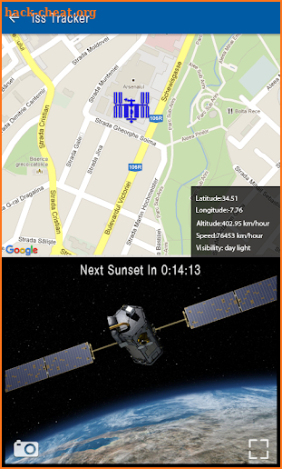 ISS Tracker Live 2018 - Moon & World Maps Offline screenshot
