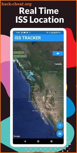 ISS TRACKER : Live Location and Video from Space screenshot