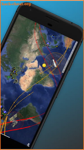 ISS Tracker Live Position screenshot