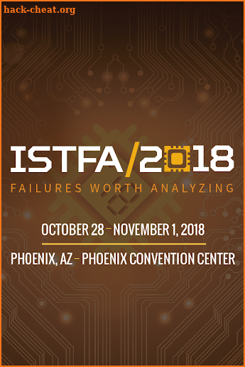 ISTFA 2018 screenshot