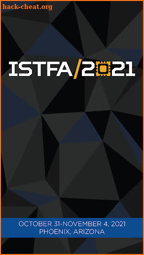ISTFA 2021 screenshot