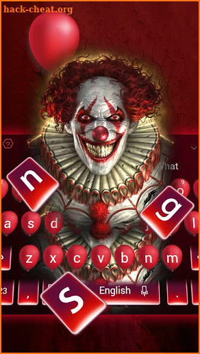 IT Horror Clown Keyboard screenshot