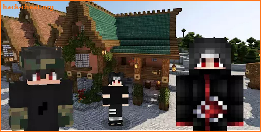 Itachi Skin Minecraft screenshot