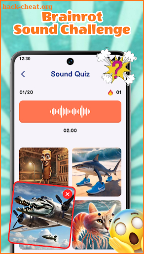 Italian Brainrot Quiz & Emoji screenshot