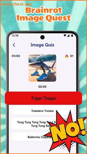 Italian Brainrot Quiz & Emoji screenshot