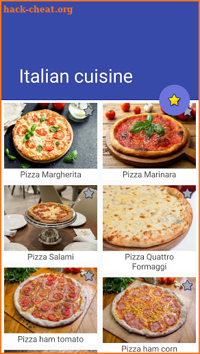 Italian cuisine Recipes! Free! screenshot