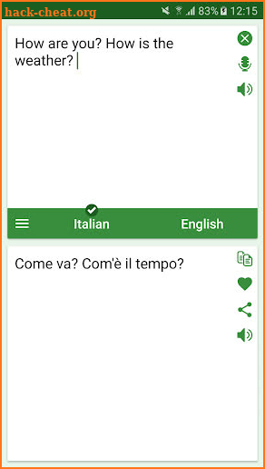 Italian English Translator screenshot