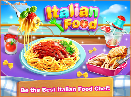 Italian Food – Cheese Lasagna Cooking & Pasta Game screenshot