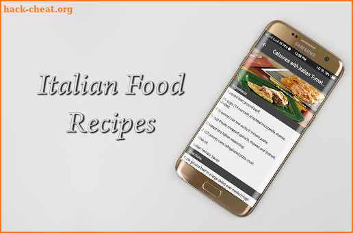 Italian Food Recipes screenshot