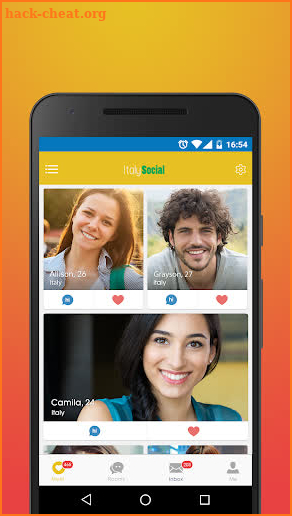 Italy Social - Chat & Meet Italians on Dating App screenshot