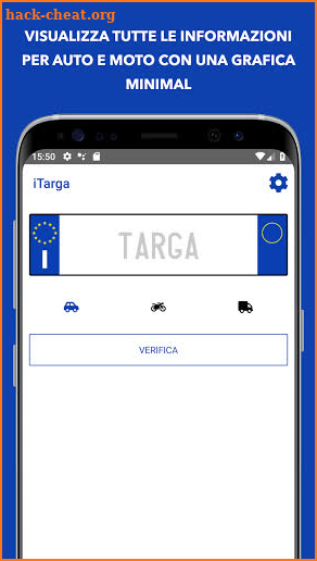 iTarga Pro - Verify Italian license plate screenshot