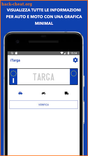 iTarga - Verify Italian license plate screenshot