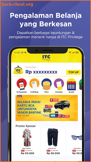 ITC Privilege screenshot