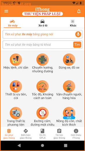 iThong - Tra cứu xử phạt giao thông screenshot