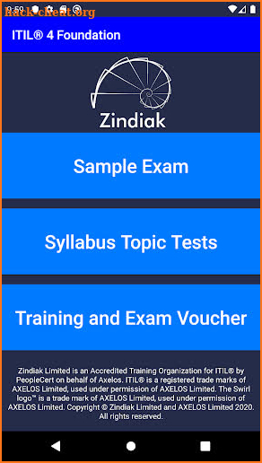 ITIL® 4 Foundation Exam Prep screenshot